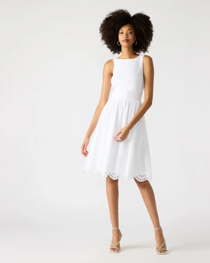 Julian Dress White