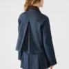 Justina Barn Jacket Deep Indigo