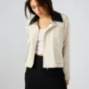 Justina Barn Jacket Oatmeal