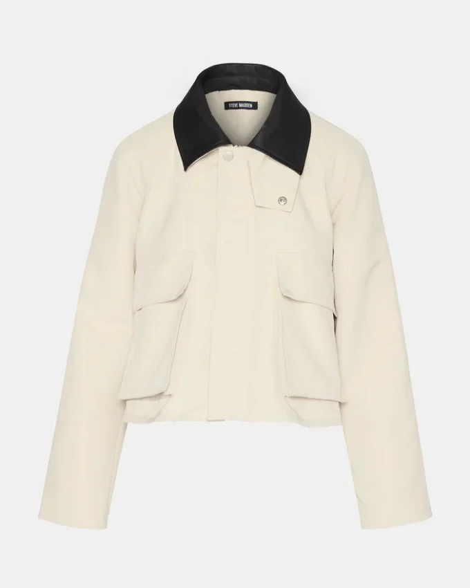 Justina Barn Jacket Oatmeal