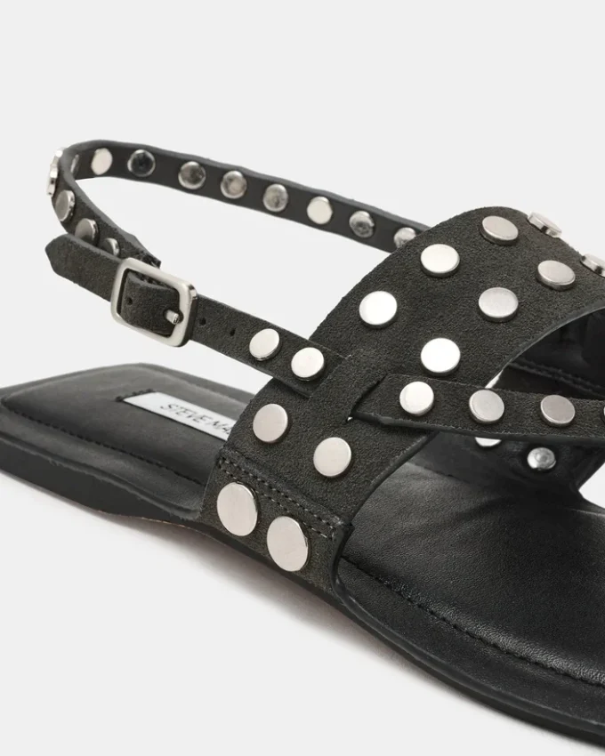 Kaeli Dark Grey Suede