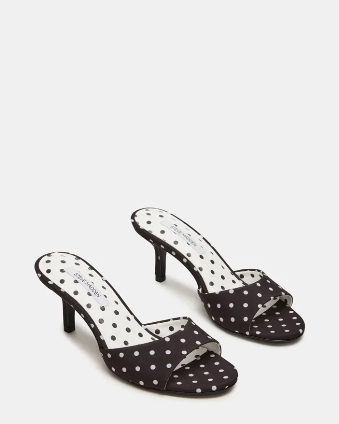 Kendrix Black/White Polka Dot