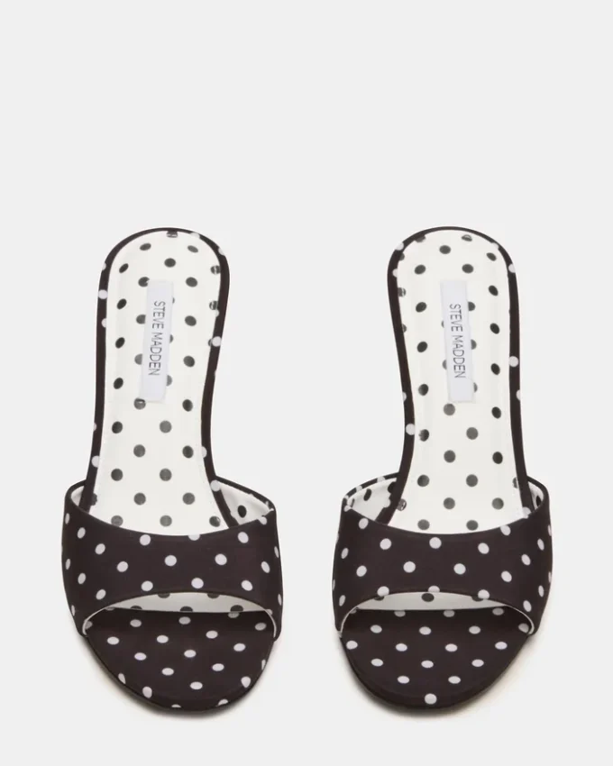 Kendrix Black/White Polka Dot