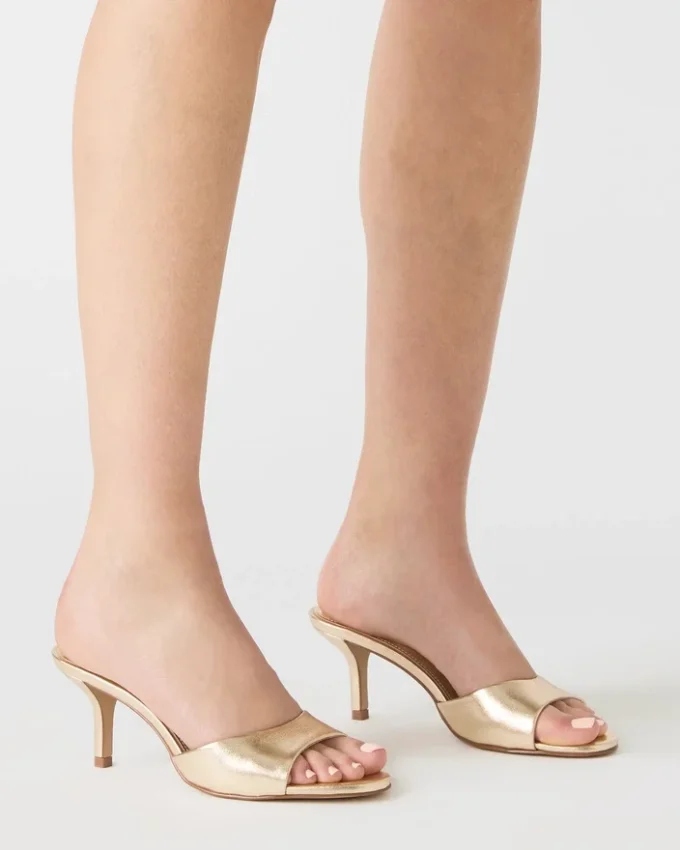 Kendrix Gold Leather