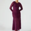 Kiara Dress Beet