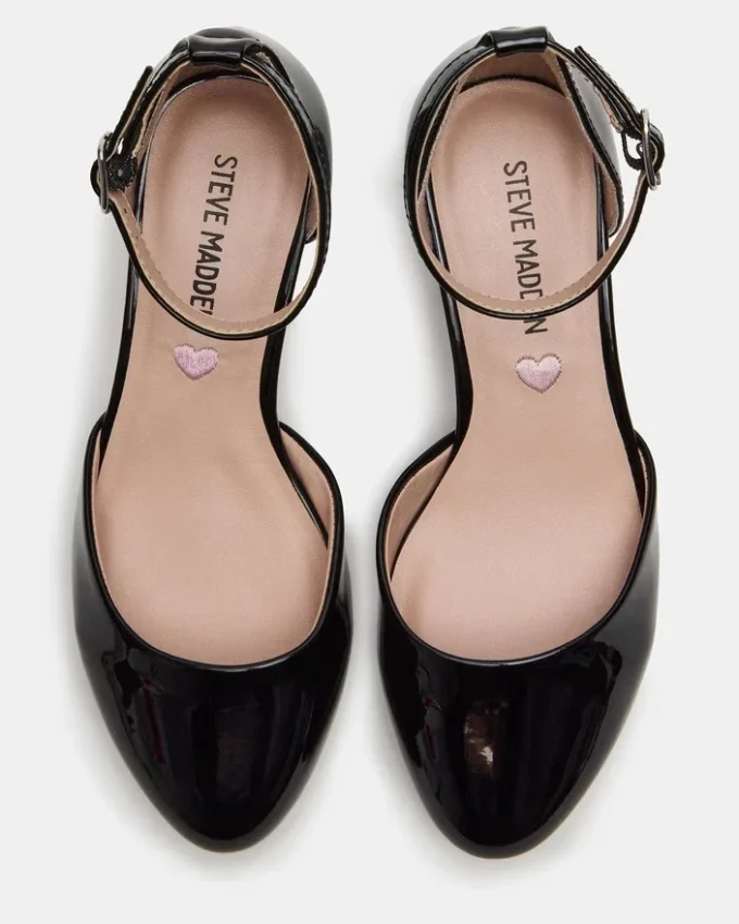 Kids Prettyy Black Patent