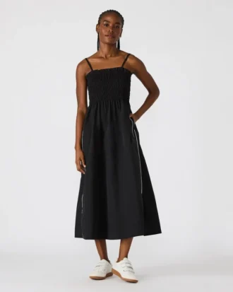 Kit Dress Black/White