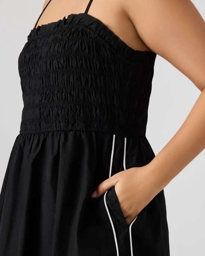 Kit Dress Black/White