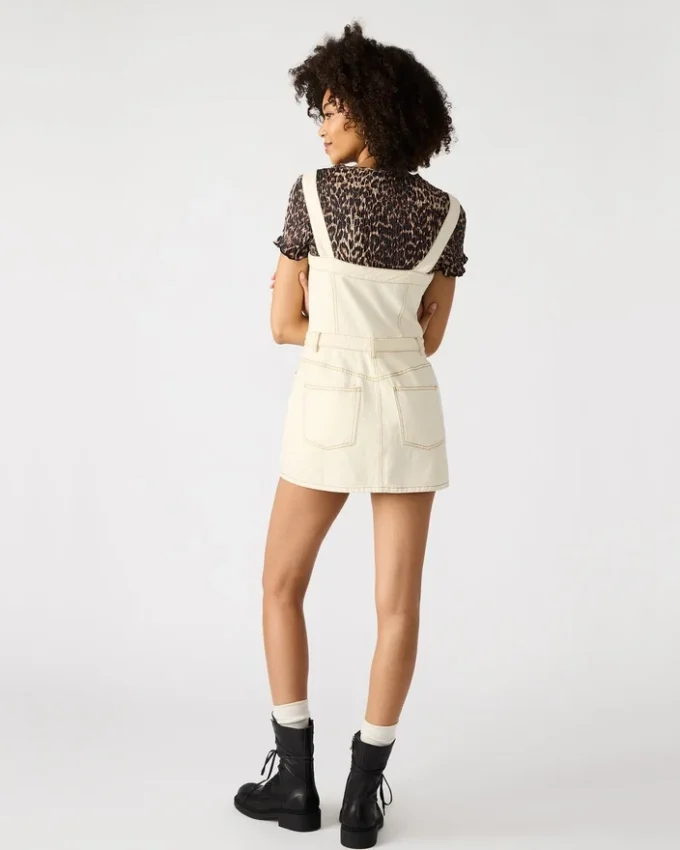 Lake Denim Dress Cream