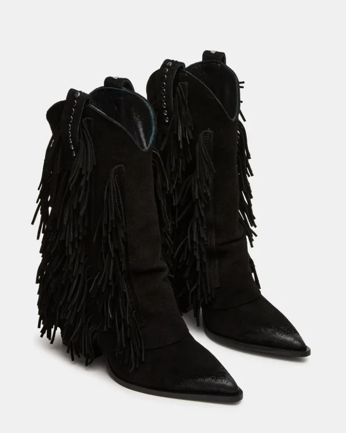 Landmark Black Suede