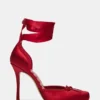 Larina Red Satin