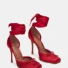 Larina Red Satin