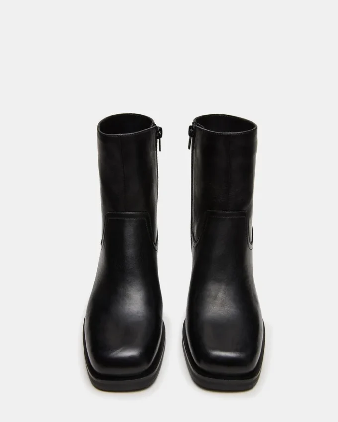 Latches Black Leather