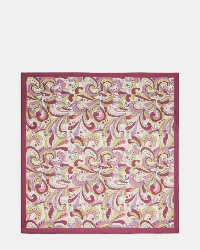 Lavender Printed Scarf