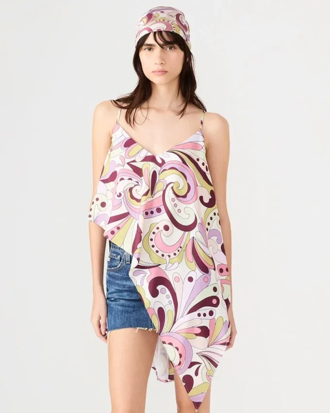 Lavender Printed Scarf