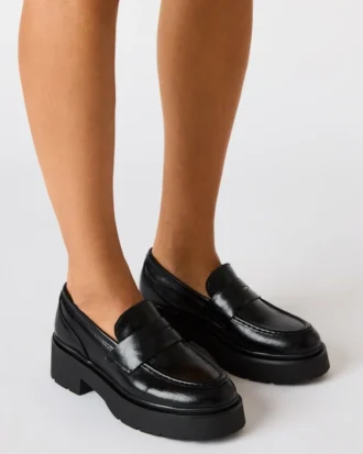 Layken Black Leather