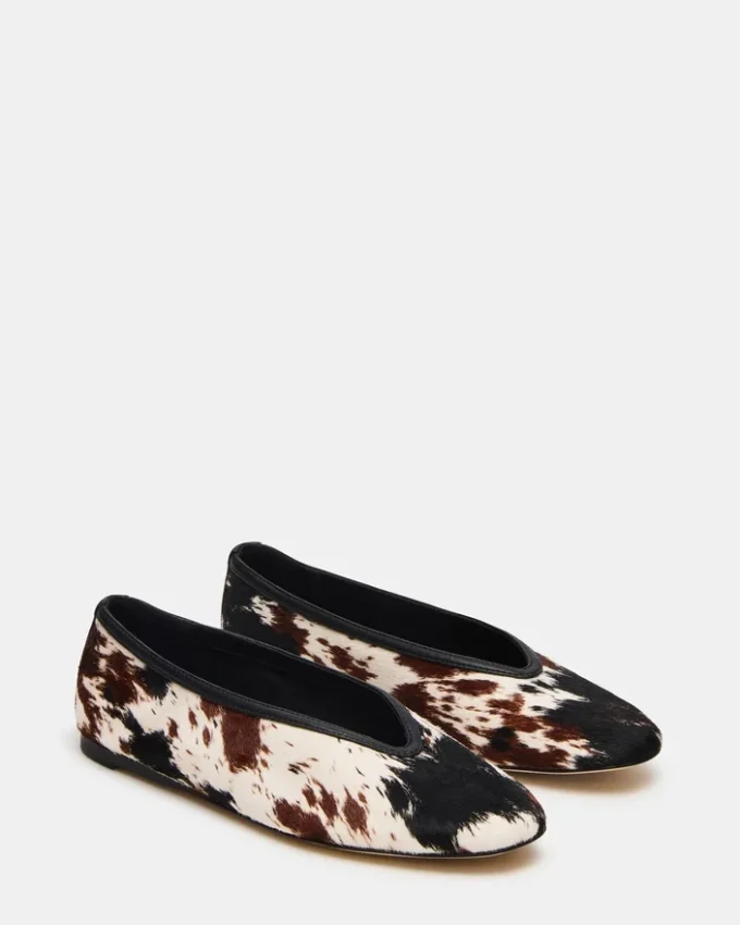 Leni Brown Cow Print