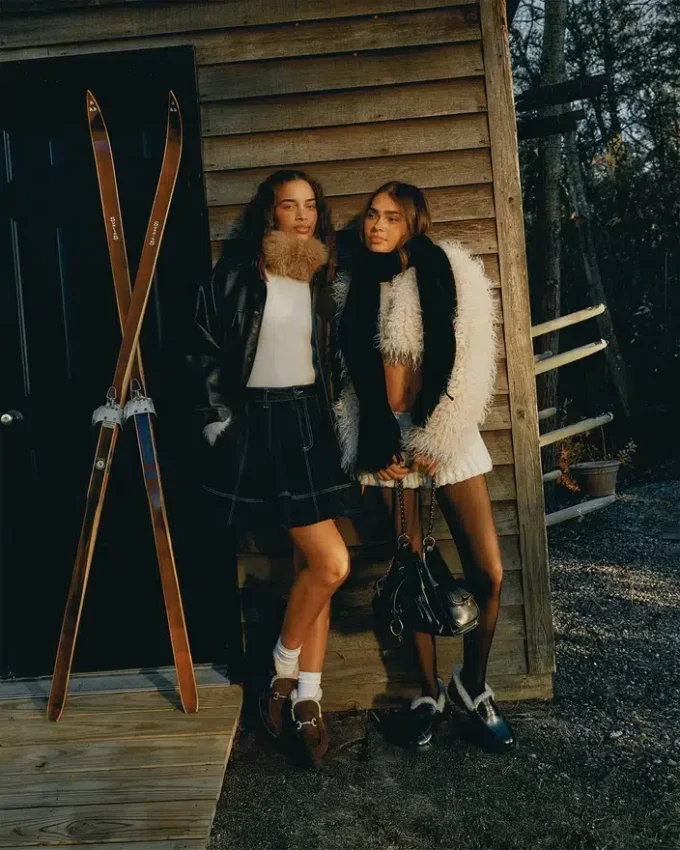 Sloan Denim Skirt Ink