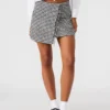 Leon Skirt Black/White