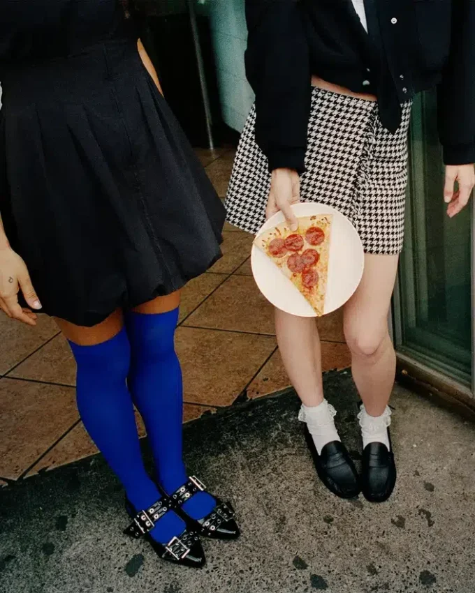 Leon Skirt Black/White