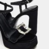 Liandra Buckle Black Velvet
