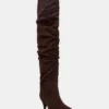 Linger Brown Suede