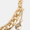 Link Chain Anklet Gold