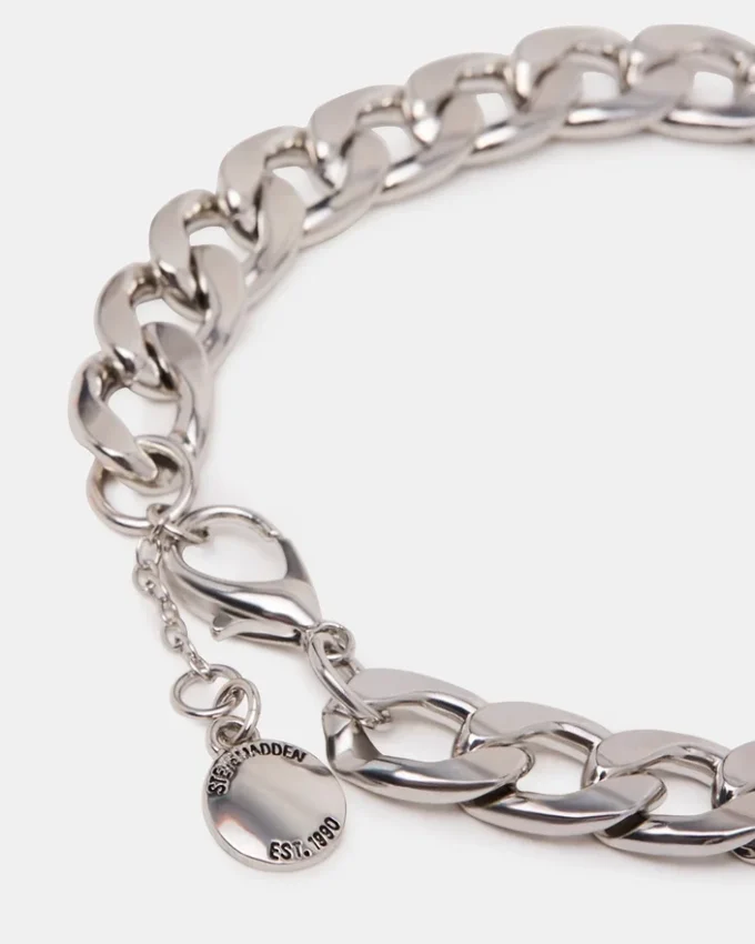 Link Chain Anklet Silver