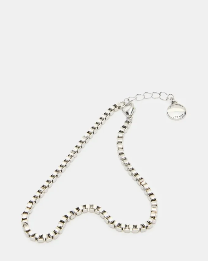 Lock Charm Anklet Set