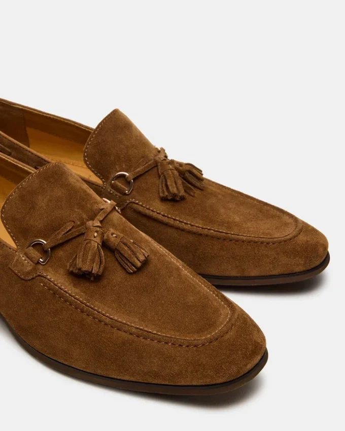 Logan Cognac Suede