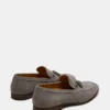 Logan Light Grey Suede