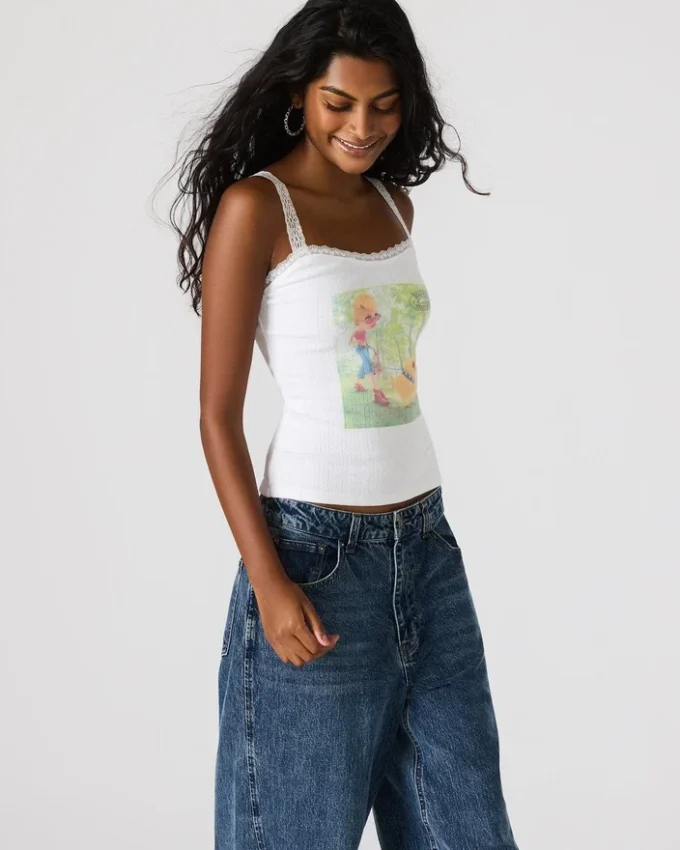 Love Goldie Tank Antique