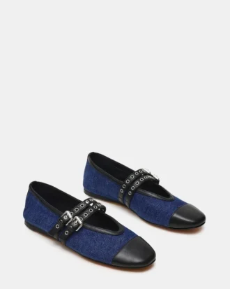 Lydia Cap Black Denim