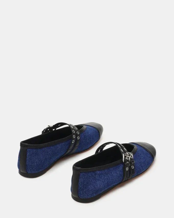 Lydia Cap Black Denim