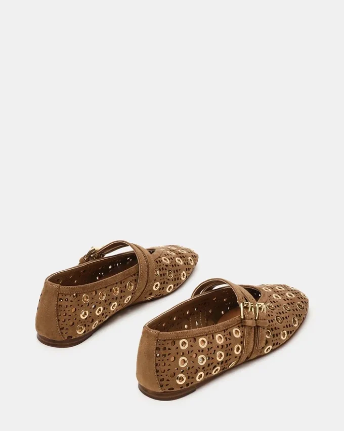 Lydia Perforated Taupe