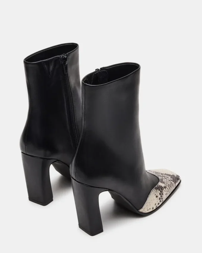 Lyle Black Leather with Snake