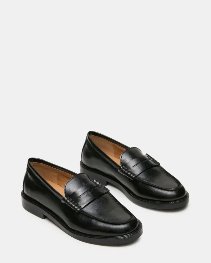 Madison Black Leather