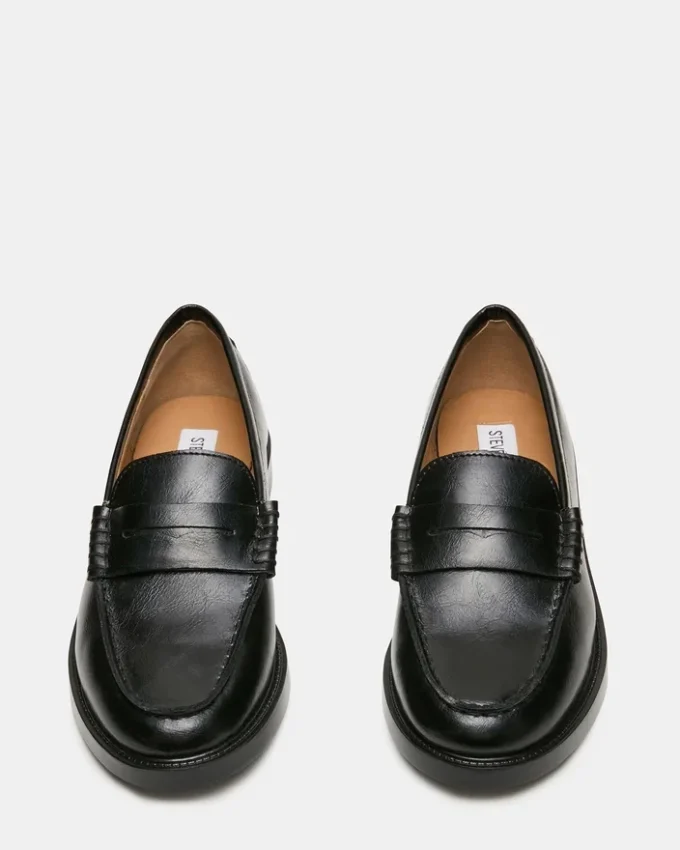 Madison Black Leather