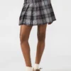 Margo Skirt Brown Plaid