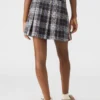 Margo Skirt Brown Plaid