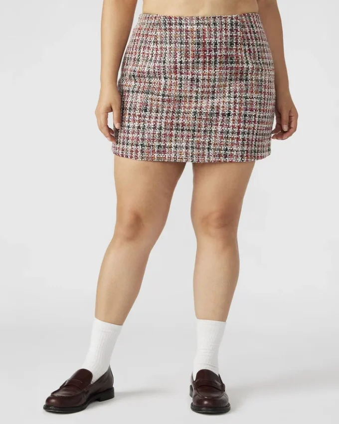 Mattea Skirt Red Multi