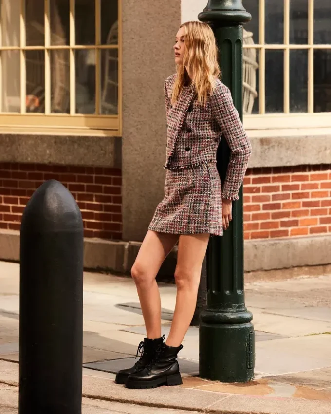 Mattea Skirt Red Multi