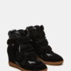 Mavis Black Suede
