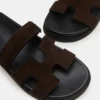 Mayven Chocolate Brown Suede