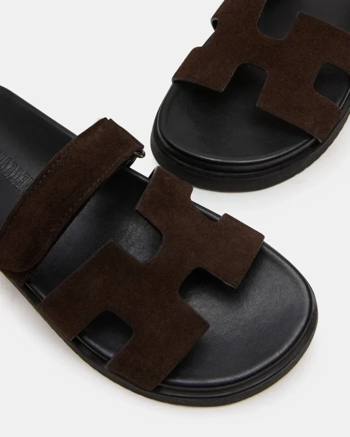 Mayven Chocolate Brown Suede