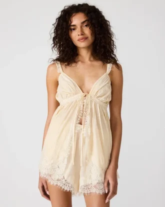 Mazie Top Birch White