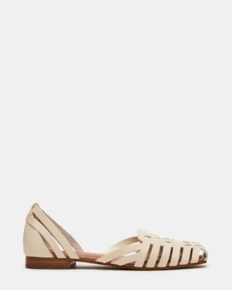 Medlin White Leather