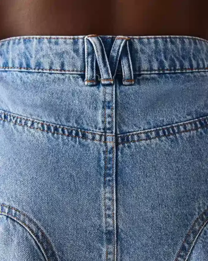 Melany Denim Skirt Forever Blue