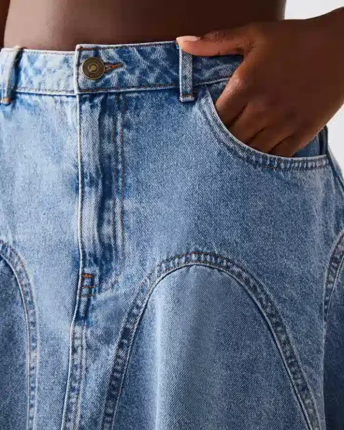 Melany Denim Skirt Forever Blue