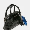 Melodie Bag Black Crocodile